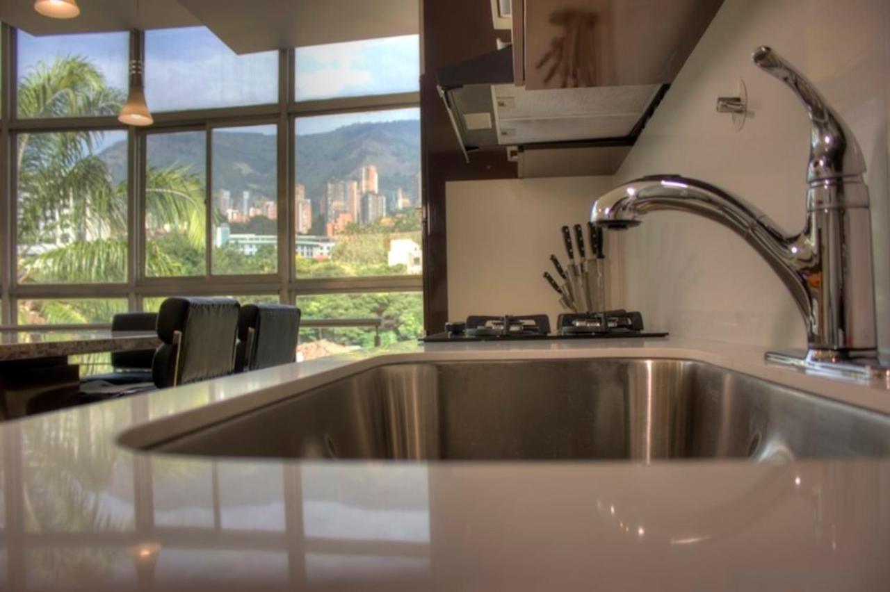 Apartamento Lleras Ac Hot Tub Μεντεγίν Εξωτερικό φωτογραφία